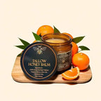 Organic Grass Fed Beef Tallow Honey Balm For Dryness And Itchiness Skin Moisturizing Beef Tallow Face Cream Body Skin Care Cream