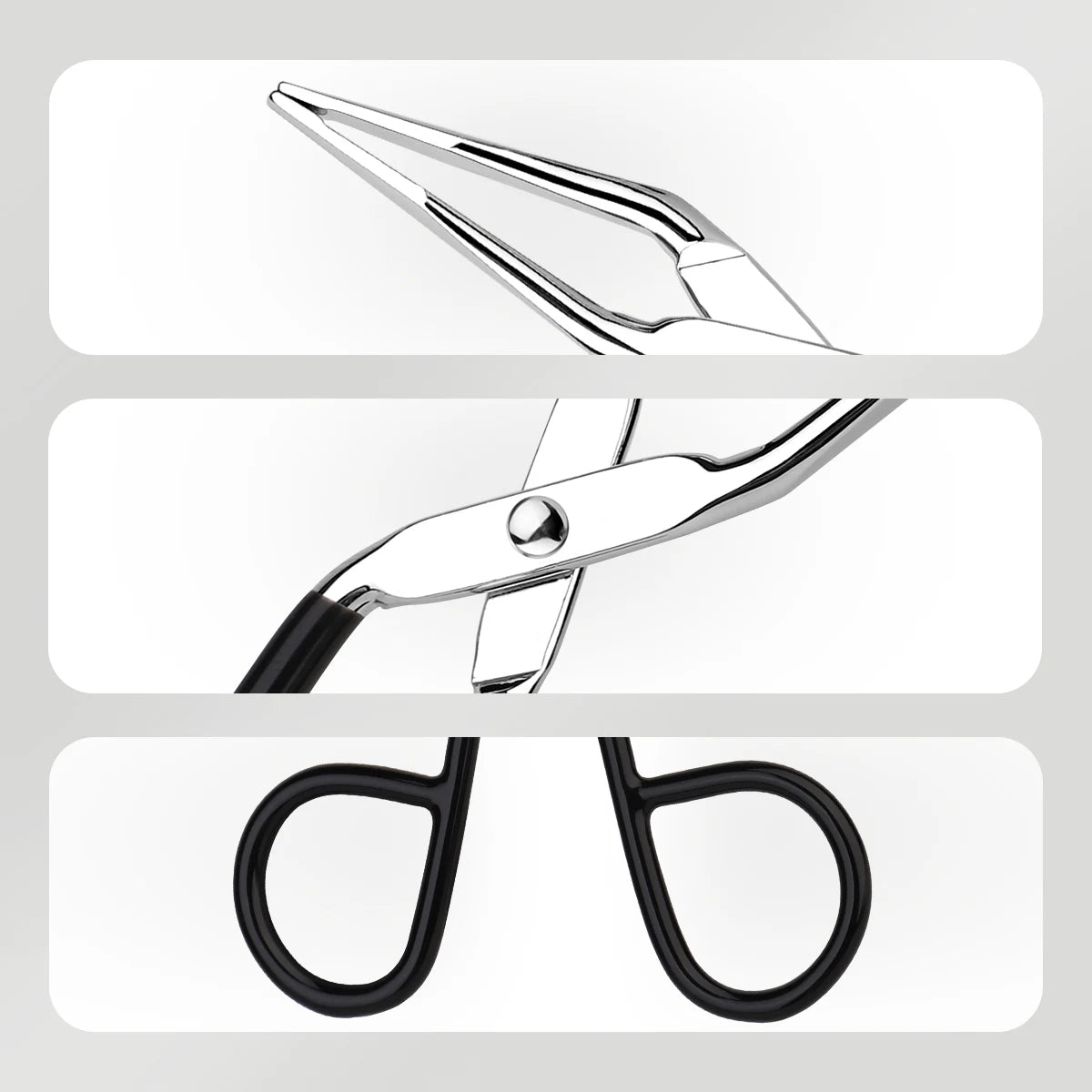A precise portable eyebrow clip eye tool for oblique hair plucking and beard plucking, suitable for women and men.