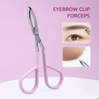A precise portable eyebrow clip eye tool for oblique hair plucking and beard plucking, suitable for women and men.