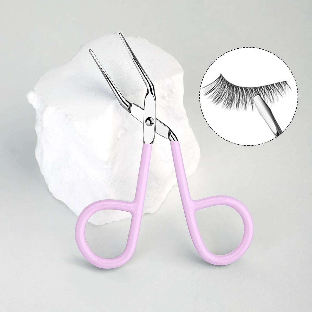 A precise portable eyebrow clip eye tool for oblique hair plucking and beard plucking, suitable for women and men.