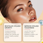 Hoygi 2ml Lash Enhancing Serum Natural Looking Lift and Definition Smudge Proof Flex Hold Formula Clump Free Daily Mascara