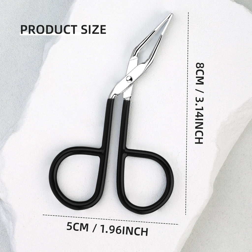 A precise portable eyebrow clip eye tool for oblique hair plucking and beard plucking, suitable for women and men.