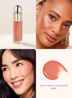 Rare Beauty Happy Hope Grace Faith Liquid Blusher Lasting Blusher Highlight Contouring Bronzer Liquid Lipstick Gloss Cosmetics