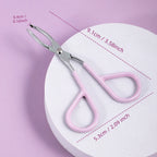 A precise portable eyebrow clip eye tool for oblique hair plucking and beard plucking, suitable for women and men.