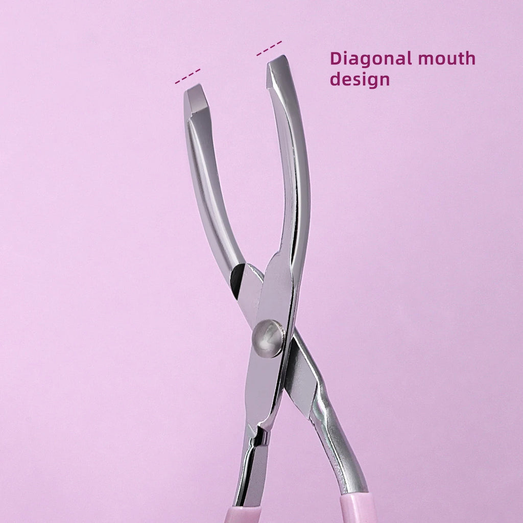 A precise portable eyebrow clip eye tool for oblique hair plucking and beard plucking, suitable for women and men.