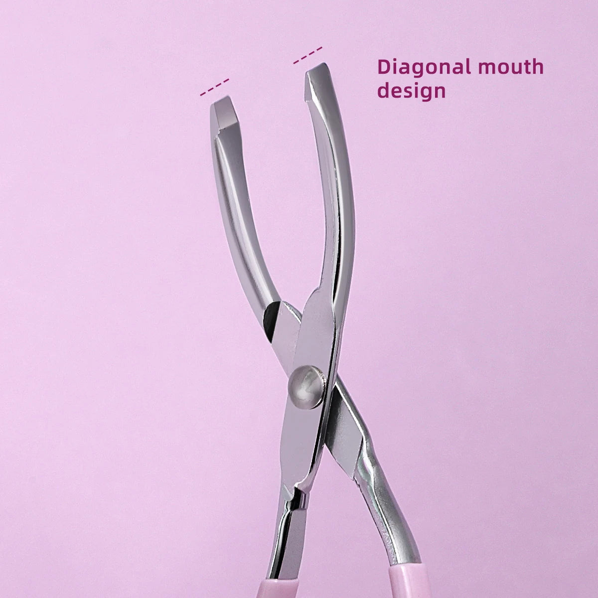 A precise portable eyebrow clip eye tool for oblique hair plucking and beard plucking, suitable for women and men.